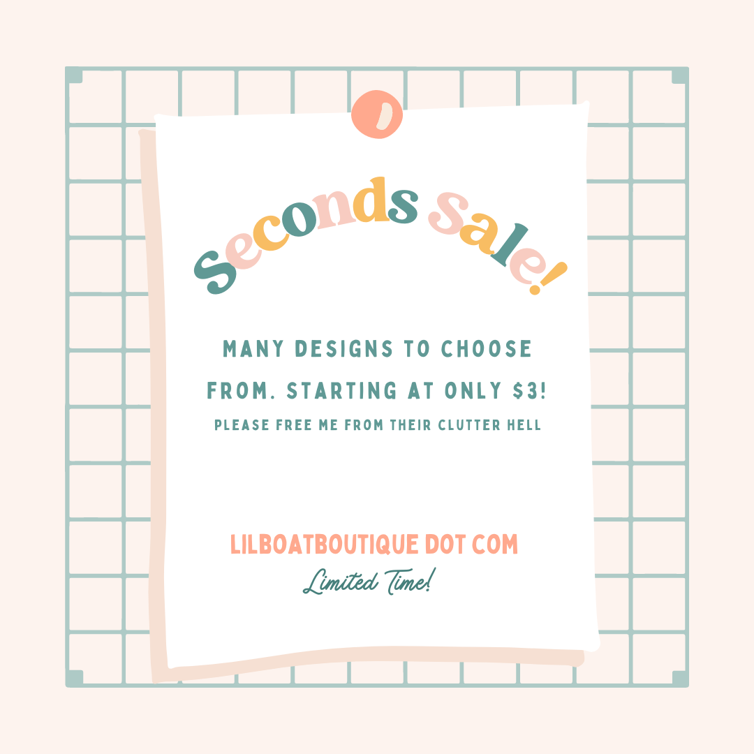 Seconds Sale!