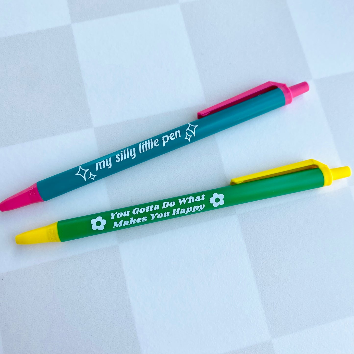 My Silly Little Pen - Black Ink Bic Clic Pen