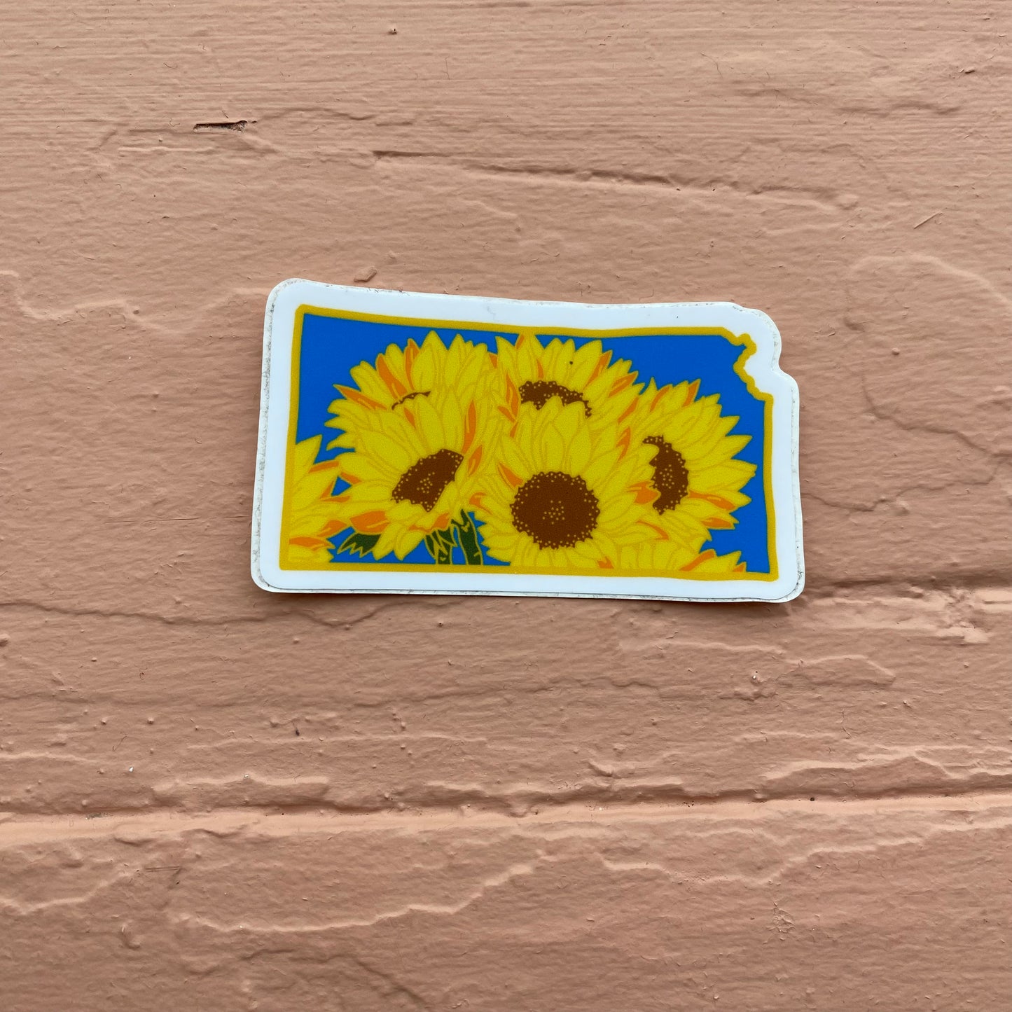 Kansas Sunflower - Vinyl Sticker - State Flower Series