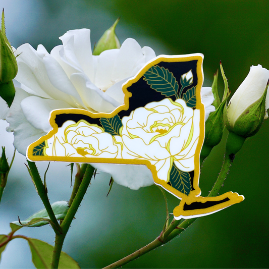 New York Rose - Vinyl Sticker