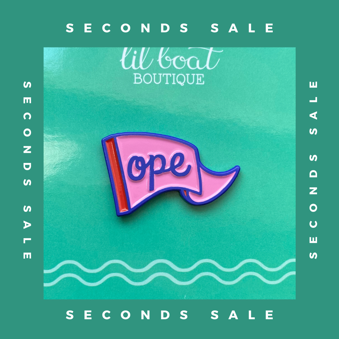 SECONDS SALE - Ope - Soft Enamel Pin