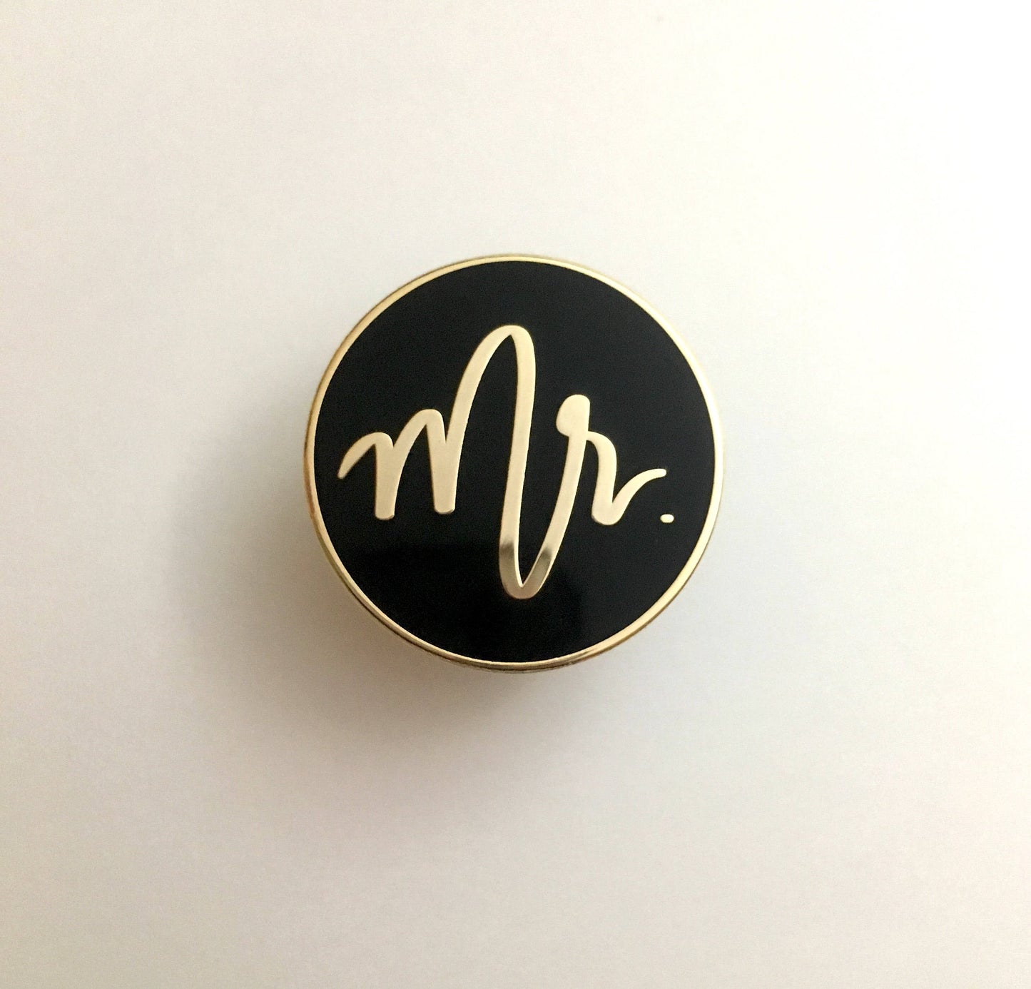 SECONDS SALE - Mr. and Mrs. Mix and Match Enamel Pins - RETIRED