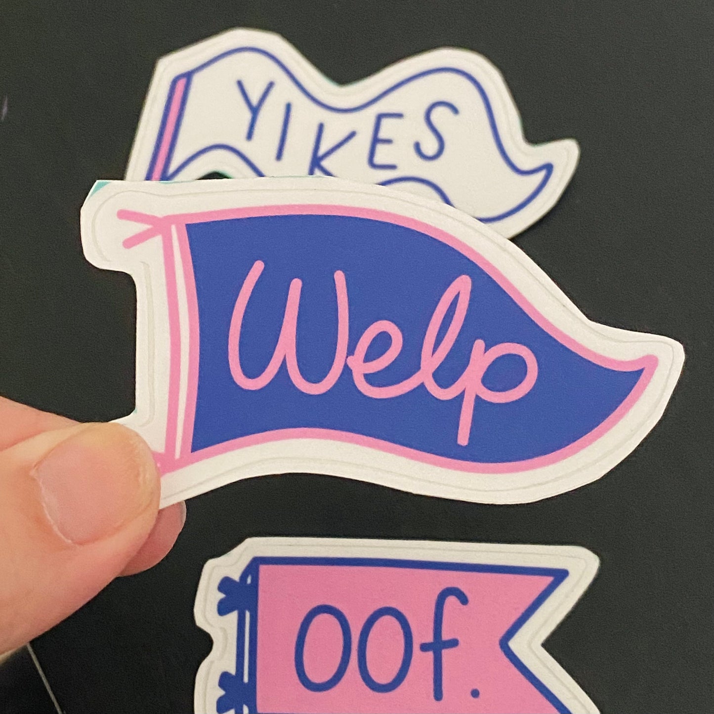 Welp Vinyl Sticker - From Sticker Sheet