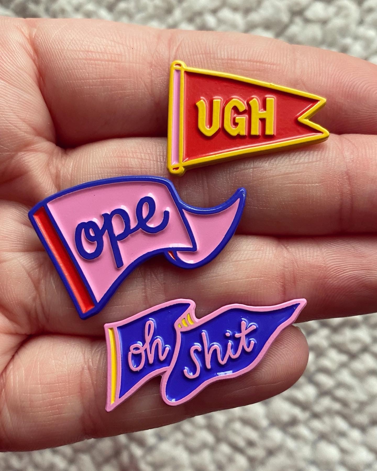 SECONDS SALE - Ope - Soft Enamel Pin