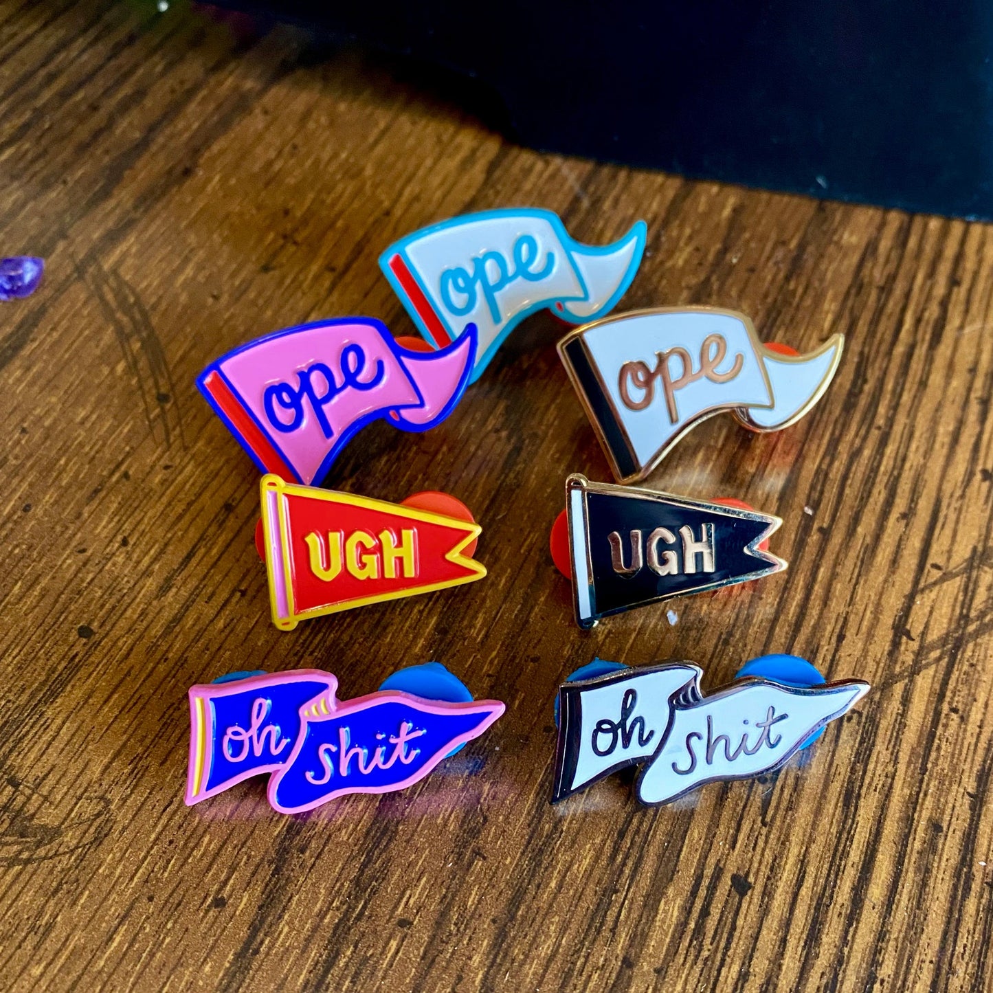 SECONDS SALE - Ope - Hard Enamel Pin