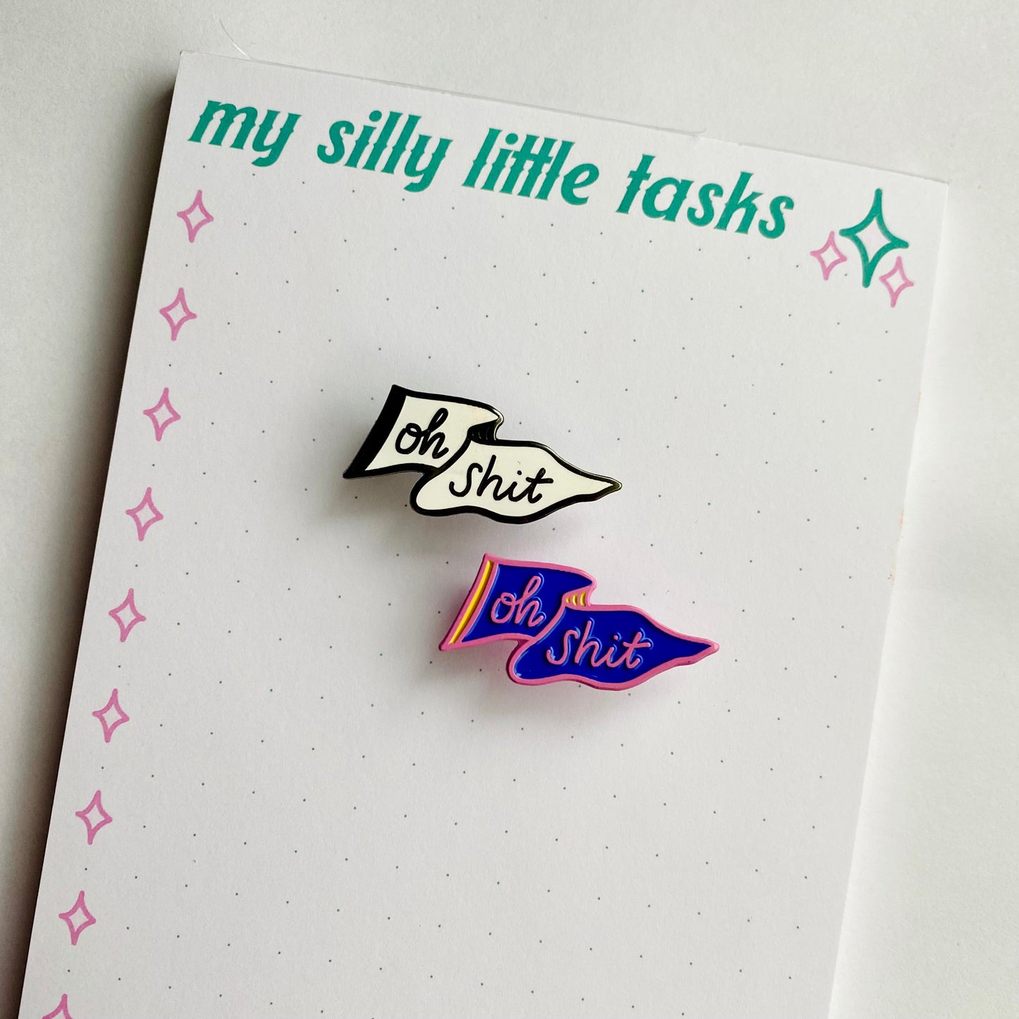 My Silly Little Tasks Notepad + Silly Little Pen Set