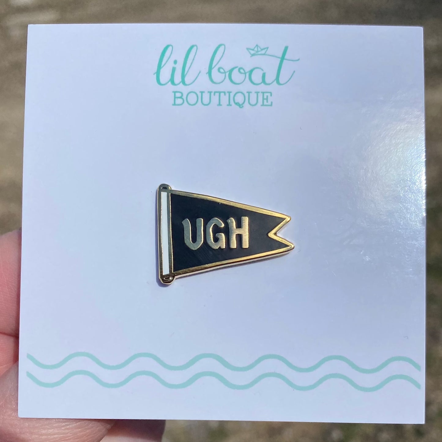 Ugh - Enamel Pin - Two Variants - Mini Moods v2