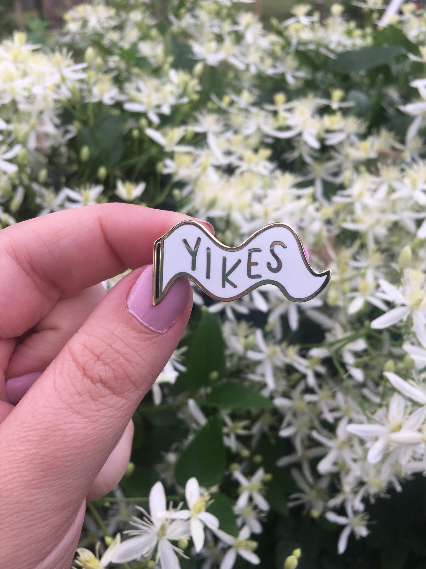 Yikes - Mini Moods Vol. 1 - Enamel Pin - Two Variants - Pennant Pin