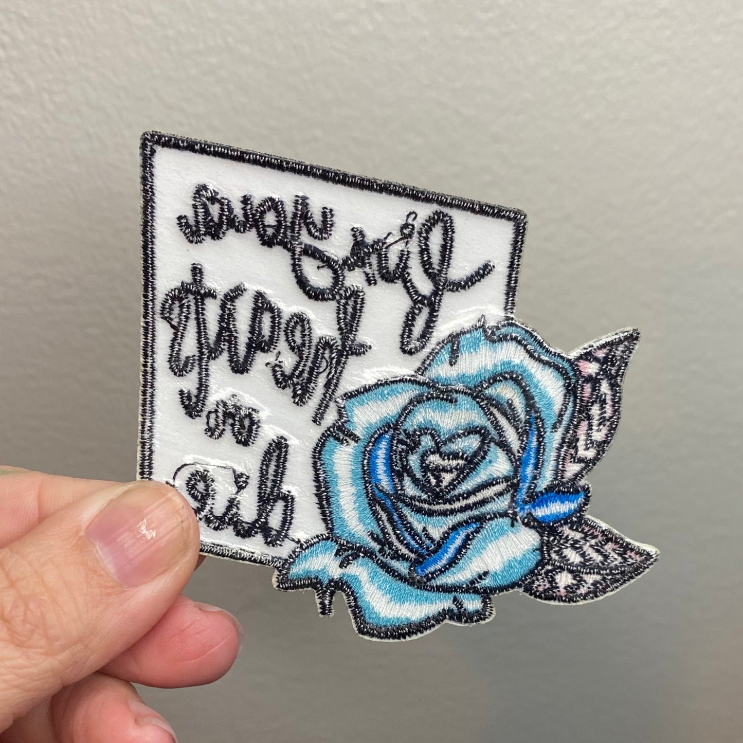 Fix Your Hearts or Die - Embroidered Patch