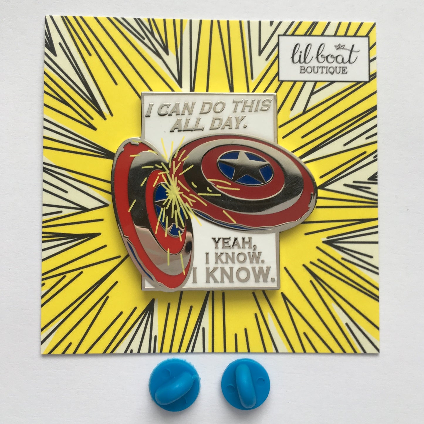 I Can Do This All Day - Enamel Pin - Avengers Endgame Captain America