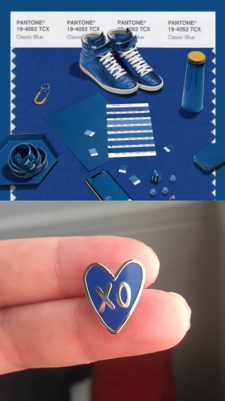 xo Heart - Multiple Colors - Mini Board Filler pins - Hard Enamel Pin