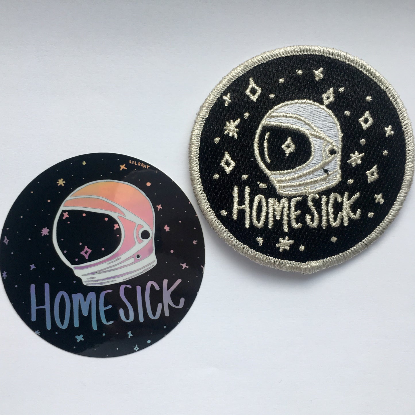 Homesick Embroidered Patch 3.5"