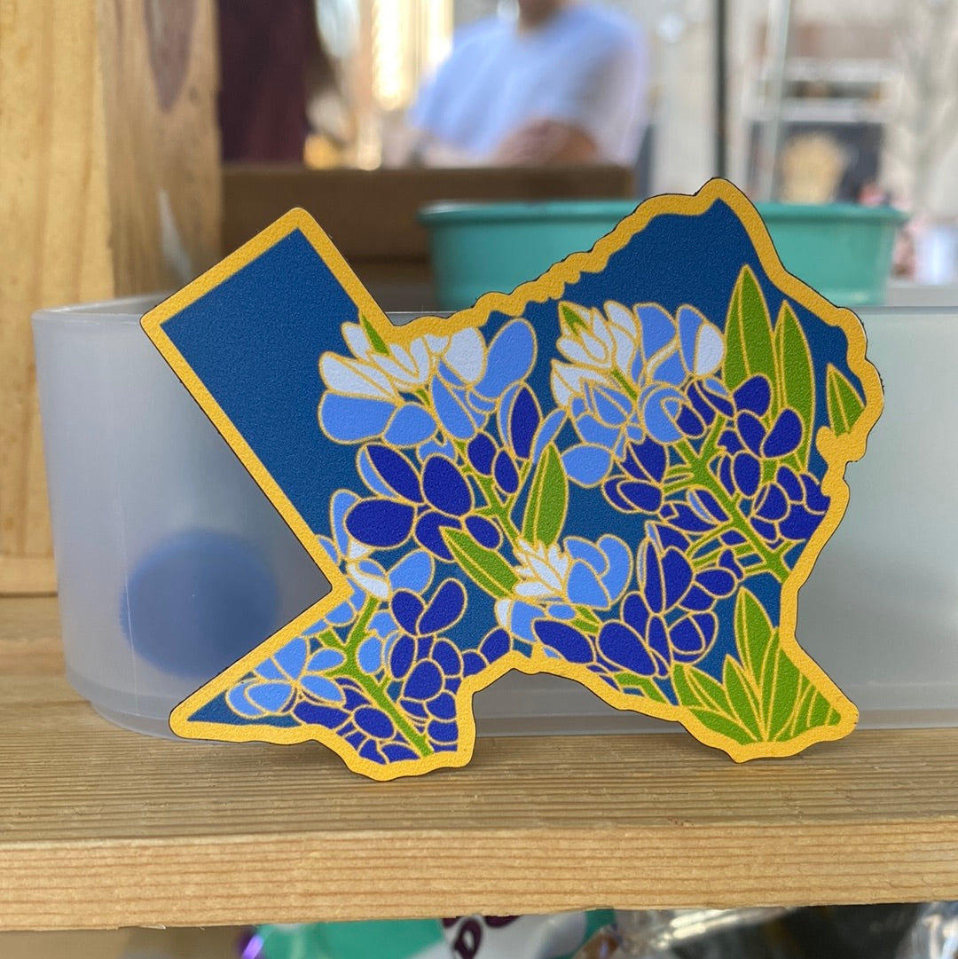 Texas Bluebonnet 3” Decorative Magnet