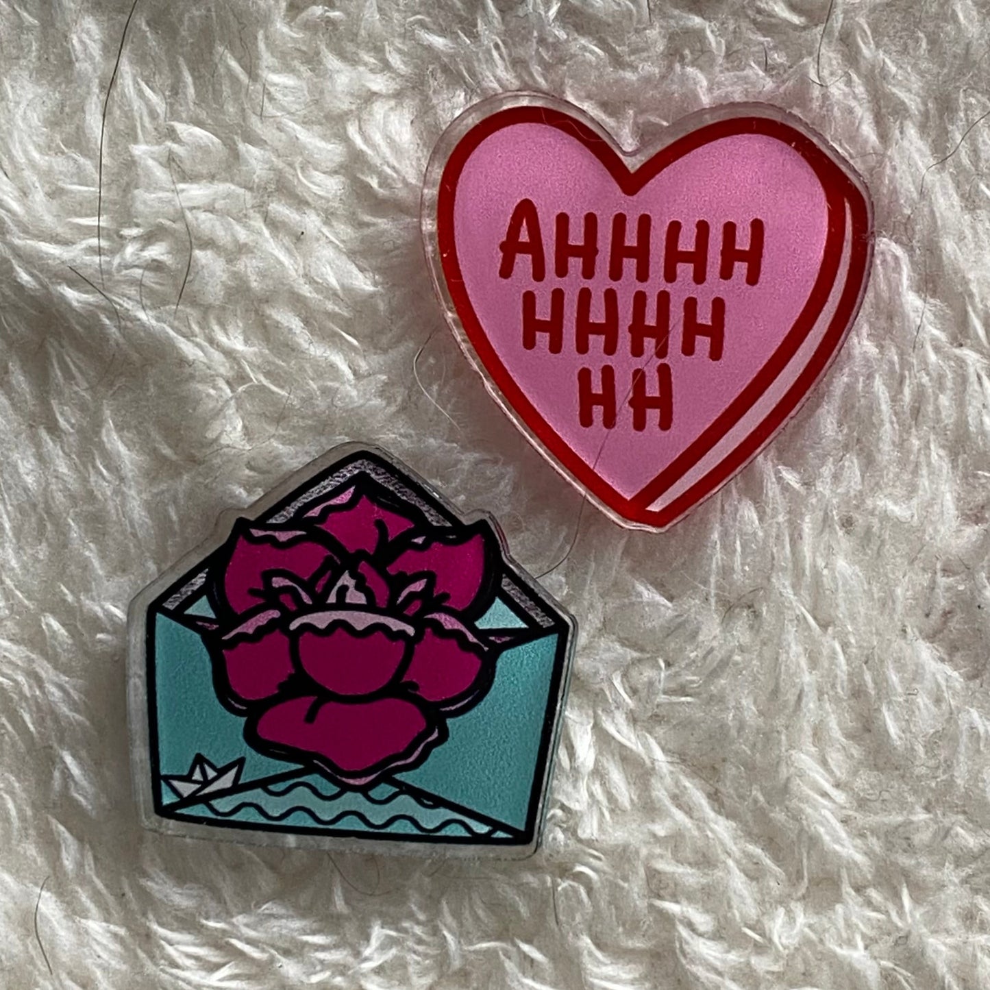 AHHHHHHHH Acrylic Pin