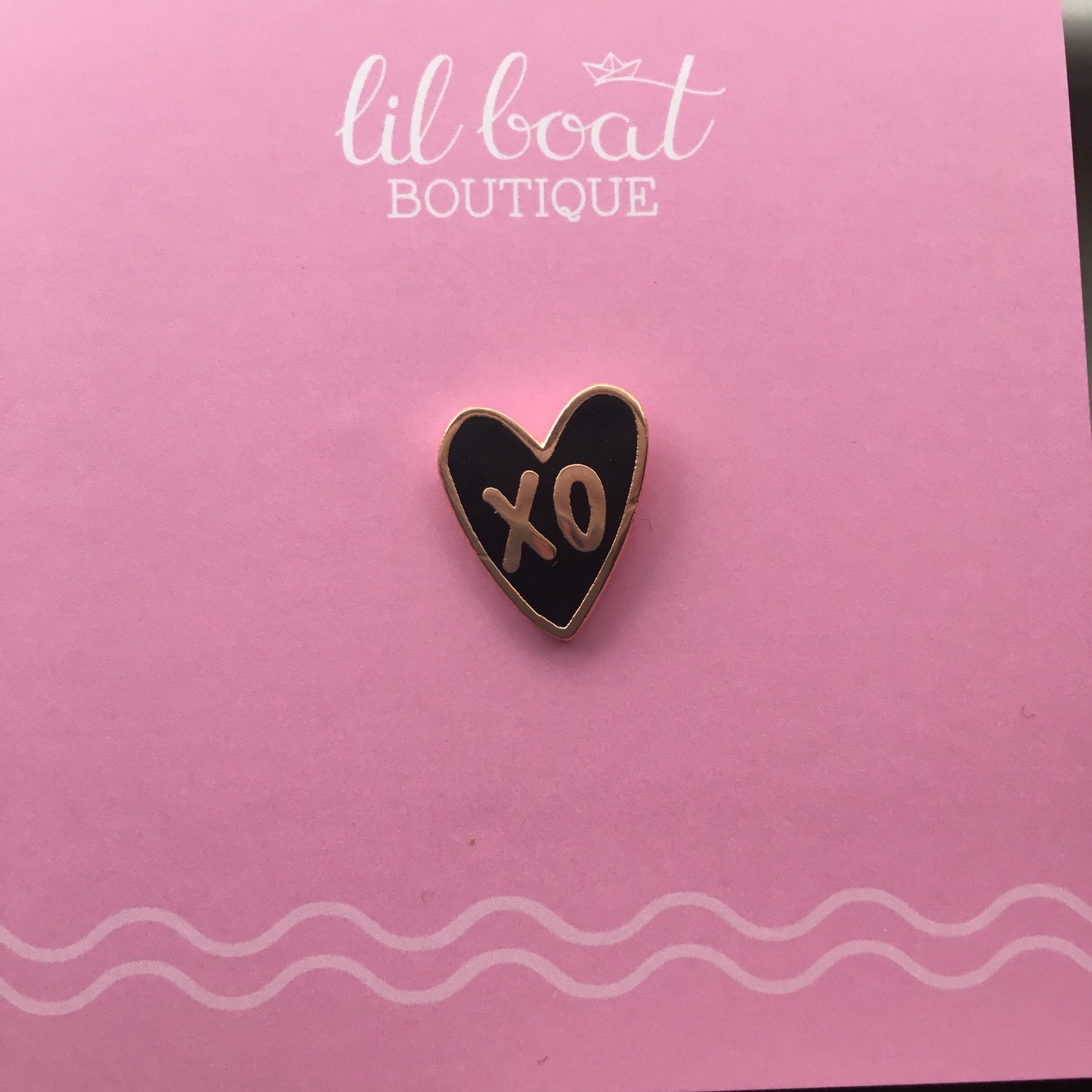 xo Heart - Multiple Colors - Mini Board Filler pins - Hard Enamel Pin