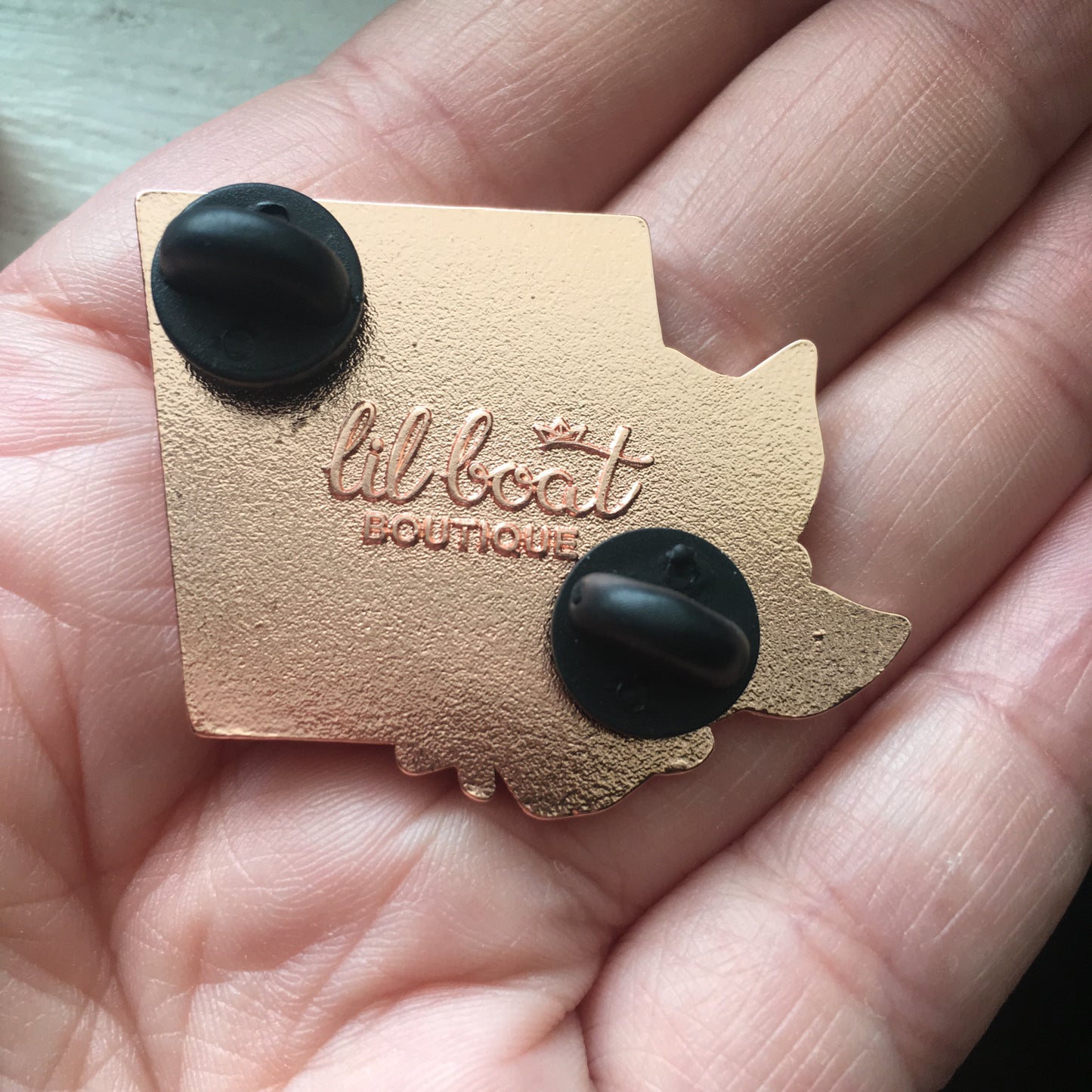 Fix Your Hearts Or Die - Blue Rose Enamel Pin - Charity Pin
