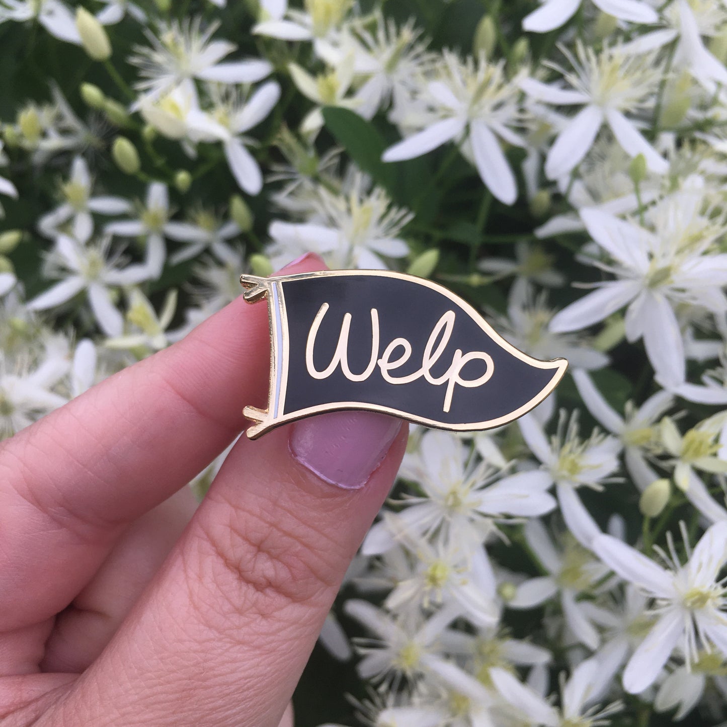 Welp - Mini Moods Vol. 1 - Enamel Pin - Two Variants - Pennant Pin