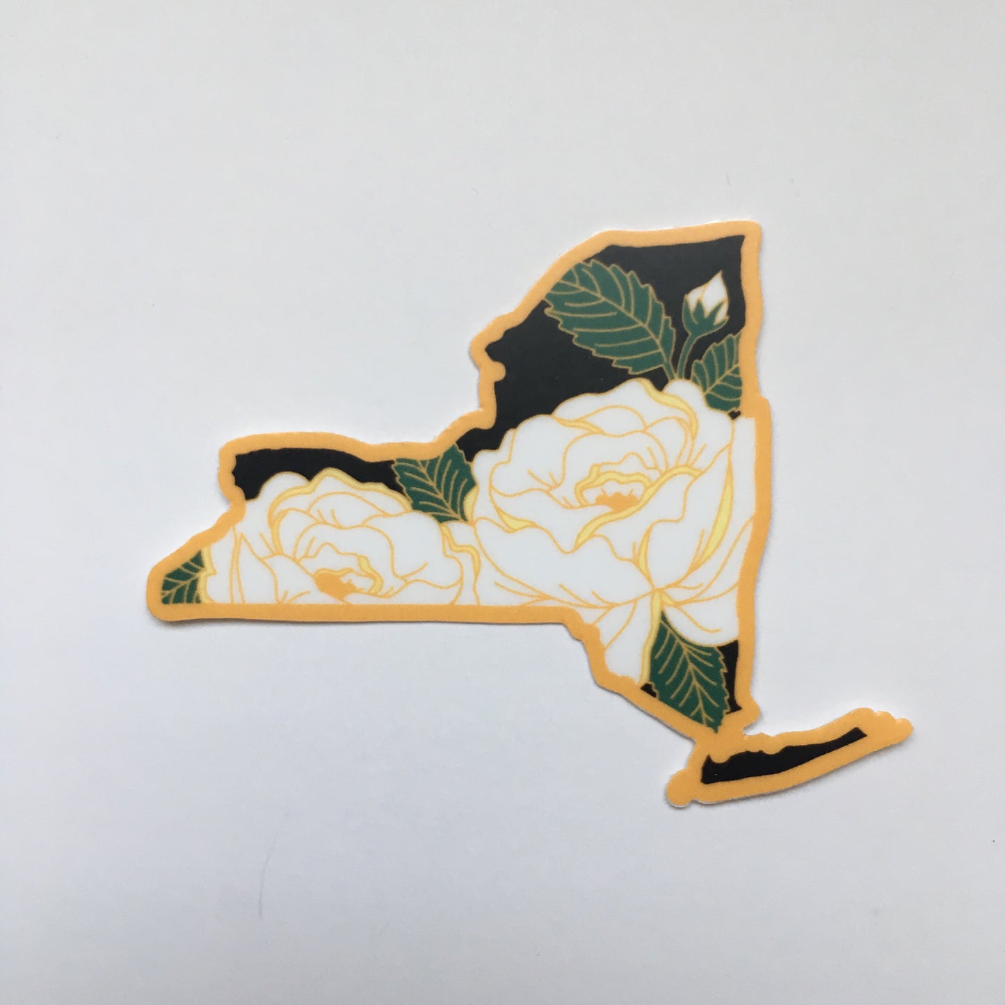 New York Rose - Vinyl Sticker