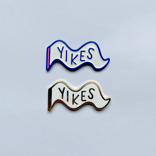 Yikes - Mini Moods Vol. 1 - Enamel Pin - Two Variants - Pennant Pin