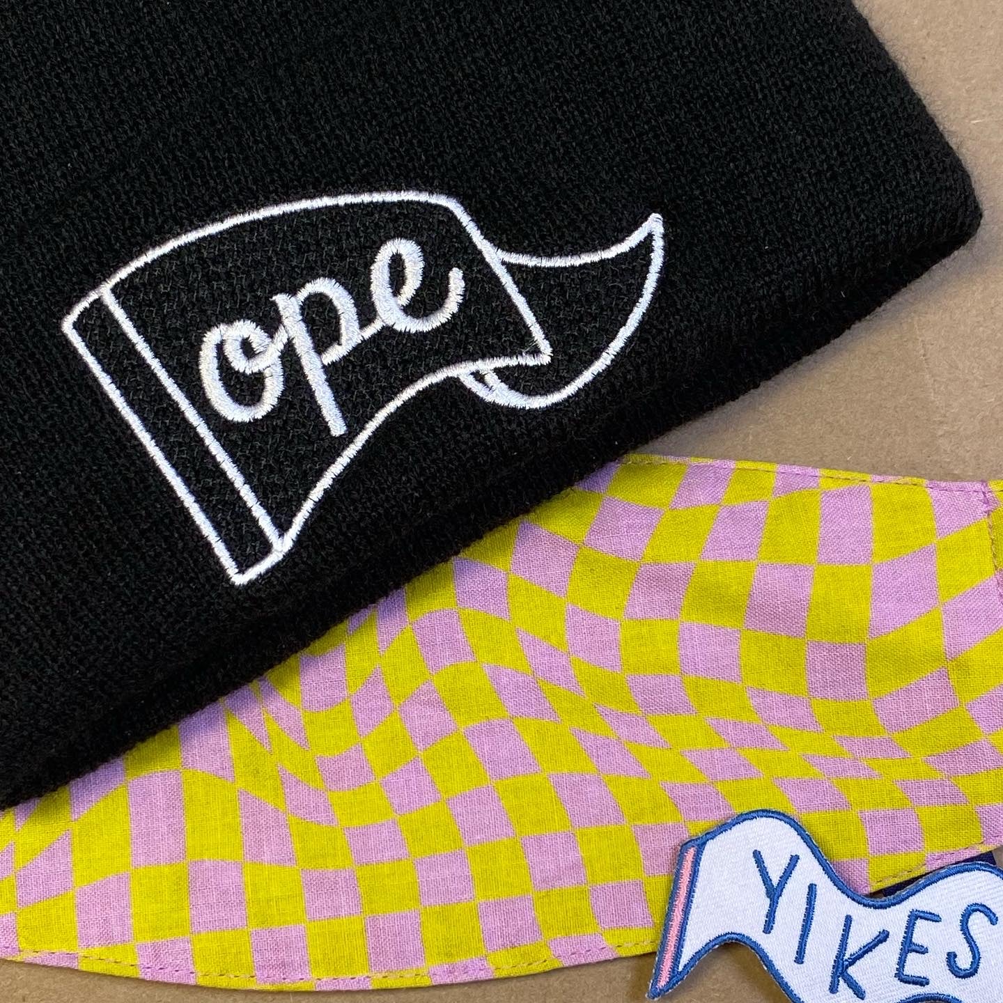 Ope Beanie - Embroidered and Made In USA
