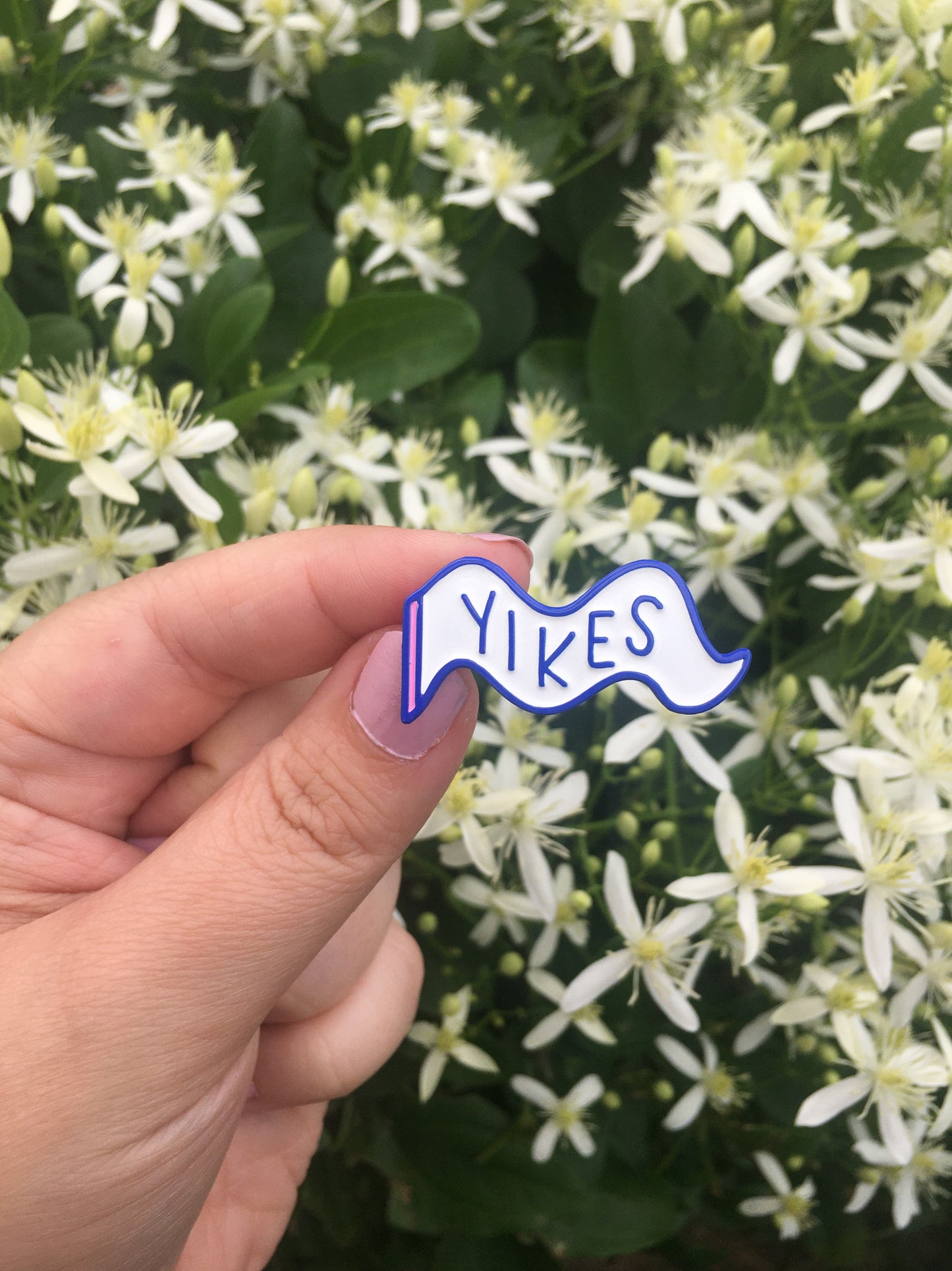 Yikes - Mini Moods Vol. 1 - Enamel Pin - Two Variants - Pennant Pin