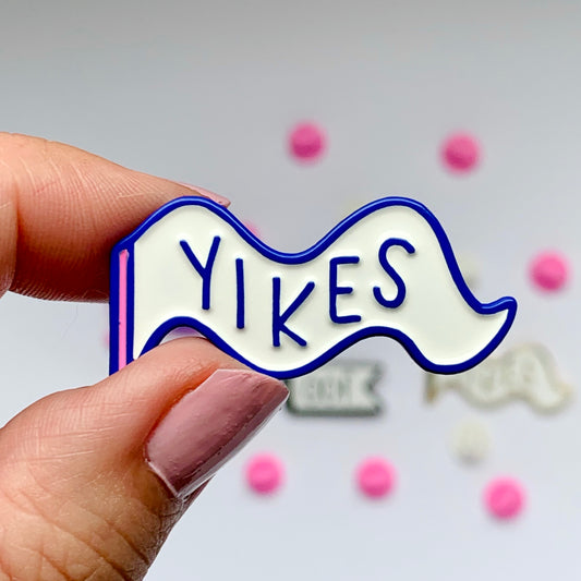 Yikes - Mini Moods Vol. 1 - Enamel Pin - Two Variants - Pennant Pin