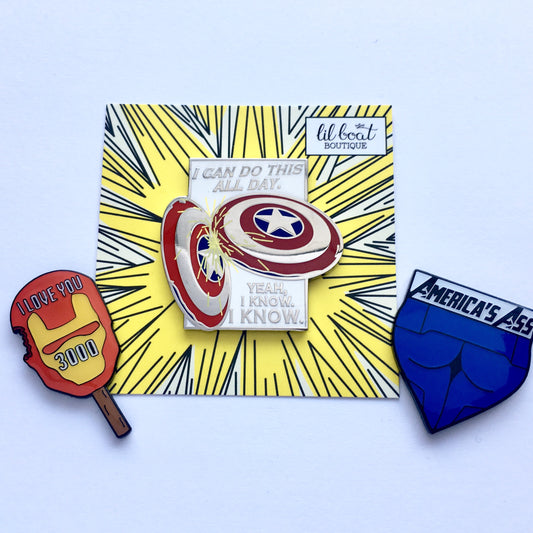 I Can Do This All Day - Enamel Pin - Avengers Endgame Captain America