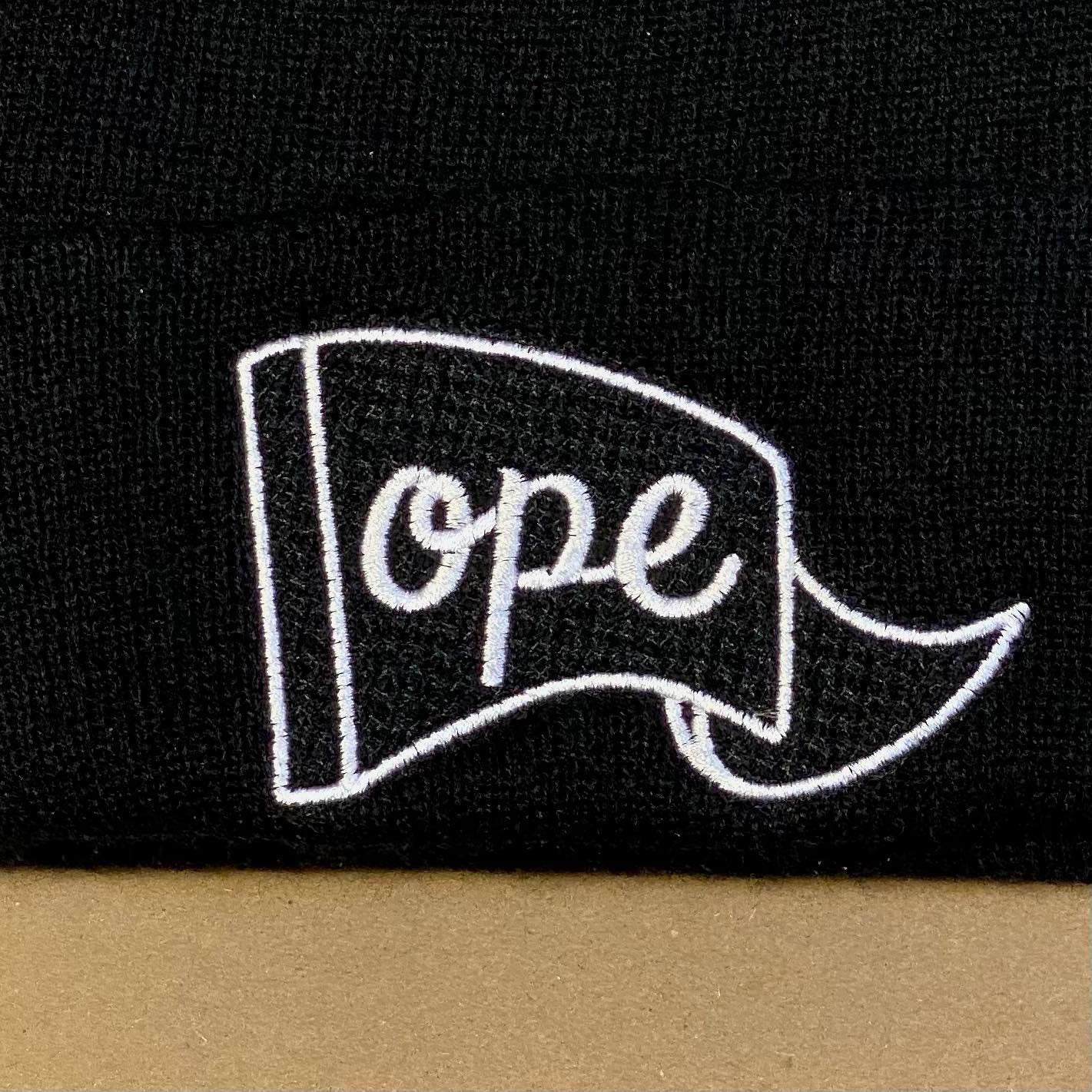 Ope Beanie - Embroidered and Made In USA