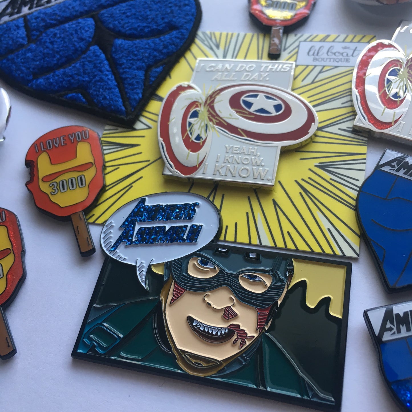 I Can Do This All Day - Enamel Pin - Avengers Endgame Captain America