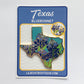 Texas Bluebonnet - State Flower Hard Enamel Pin