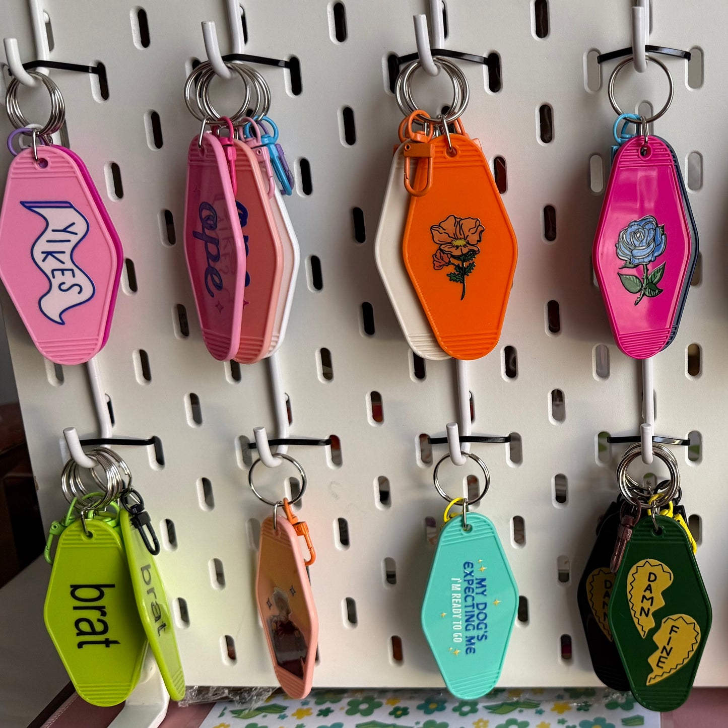 Damn Fine Motel Keychain