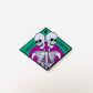 Friends Forever - Party Variant - Spooky Halloween Skeleton Enamel Pin