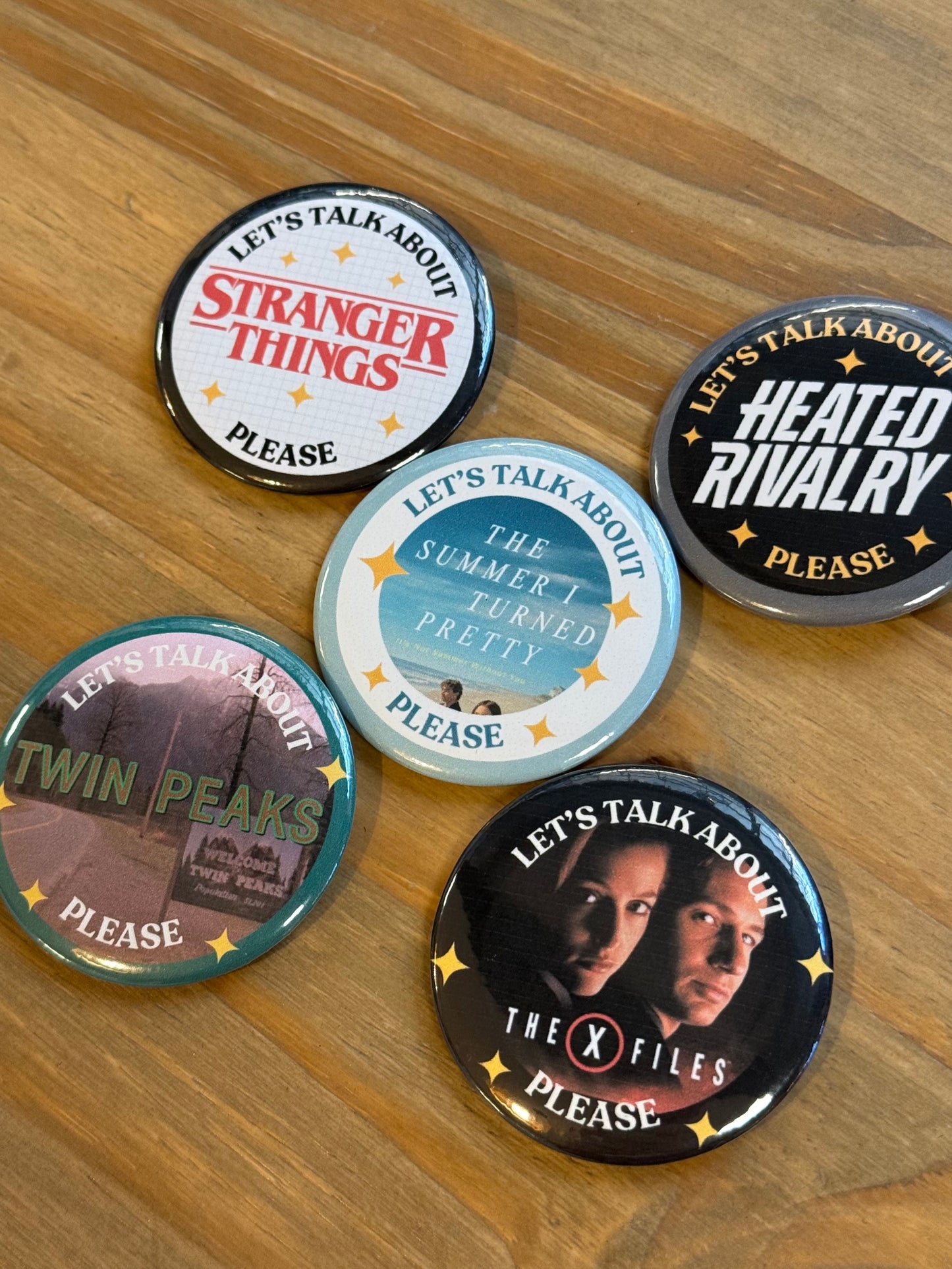 Let’s Talk About the X-Files 2.25" Button