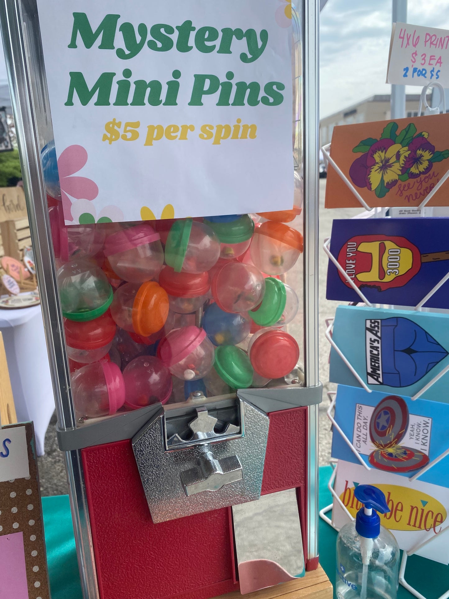 Mystery Mini Enamel Pin - Capsule Machine Spins