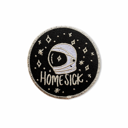 Homesick Embroidered Patch 3.5"