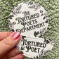 Tortured Poet 3" Vinyl Sticker TTPD