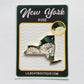 New York Rose - State Flower Hard Enamel Pin