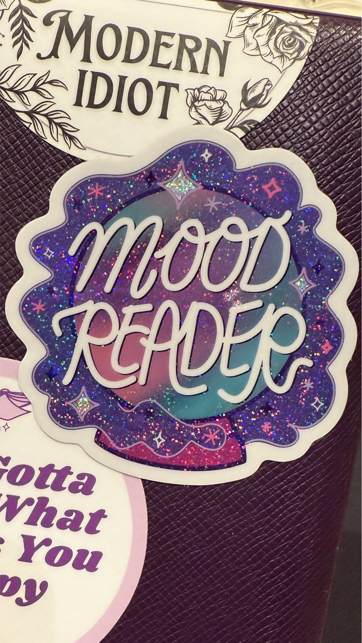 Mood Reader Sticker Holographic Stardust