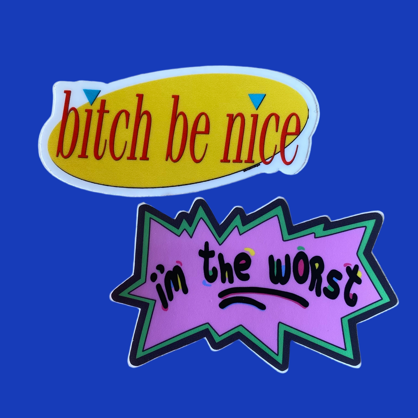 I'm The Worst - Vinyl Sticker - Logo Spoof