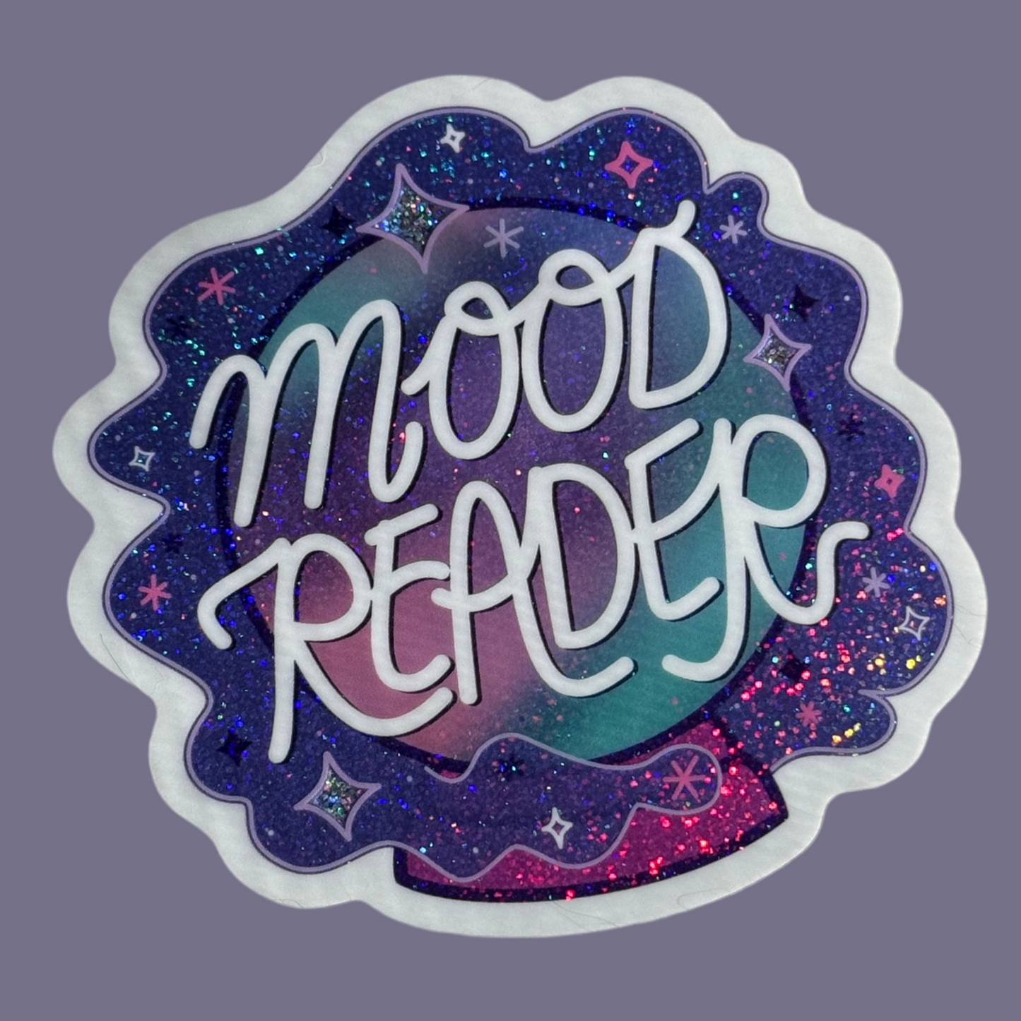 Mood Reader Sticker Holographic Stardust