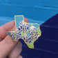 Texas Bluebonnet - State Flower Hard Enamel Pin