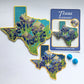 Texas Bluebonnet - State Flower Hard Enamel Pin