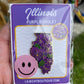 Illinois Violet - GLITTER Limited Edition - State Flower Hard Enamel Pin