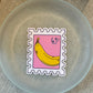 Banana 69c Stamp Vinyl Sticker