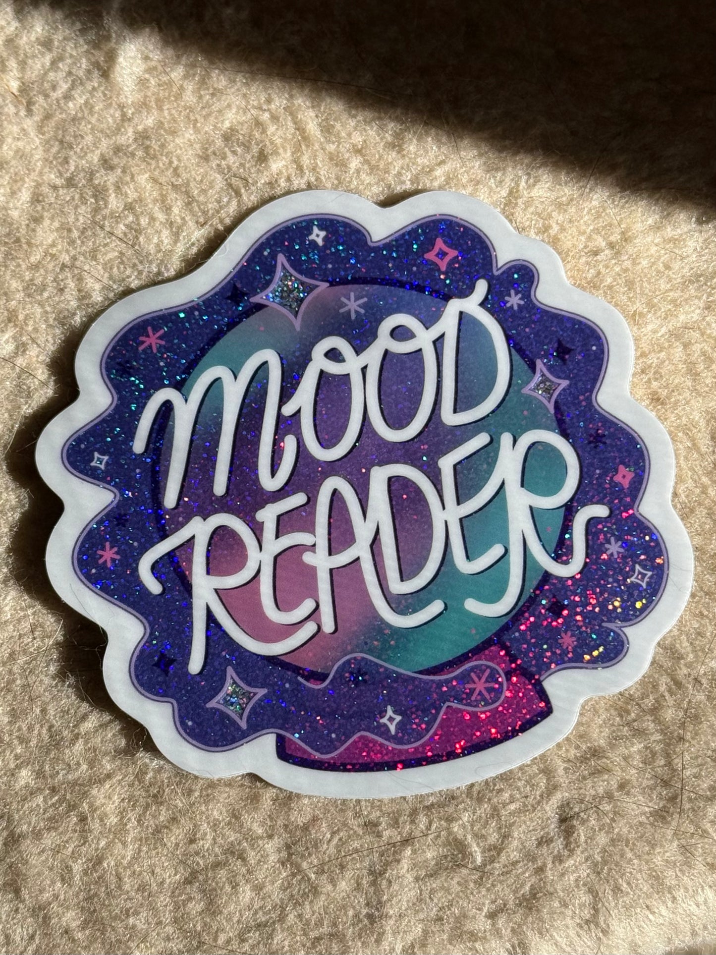 Mood Reader Sticker Holographic Stardust