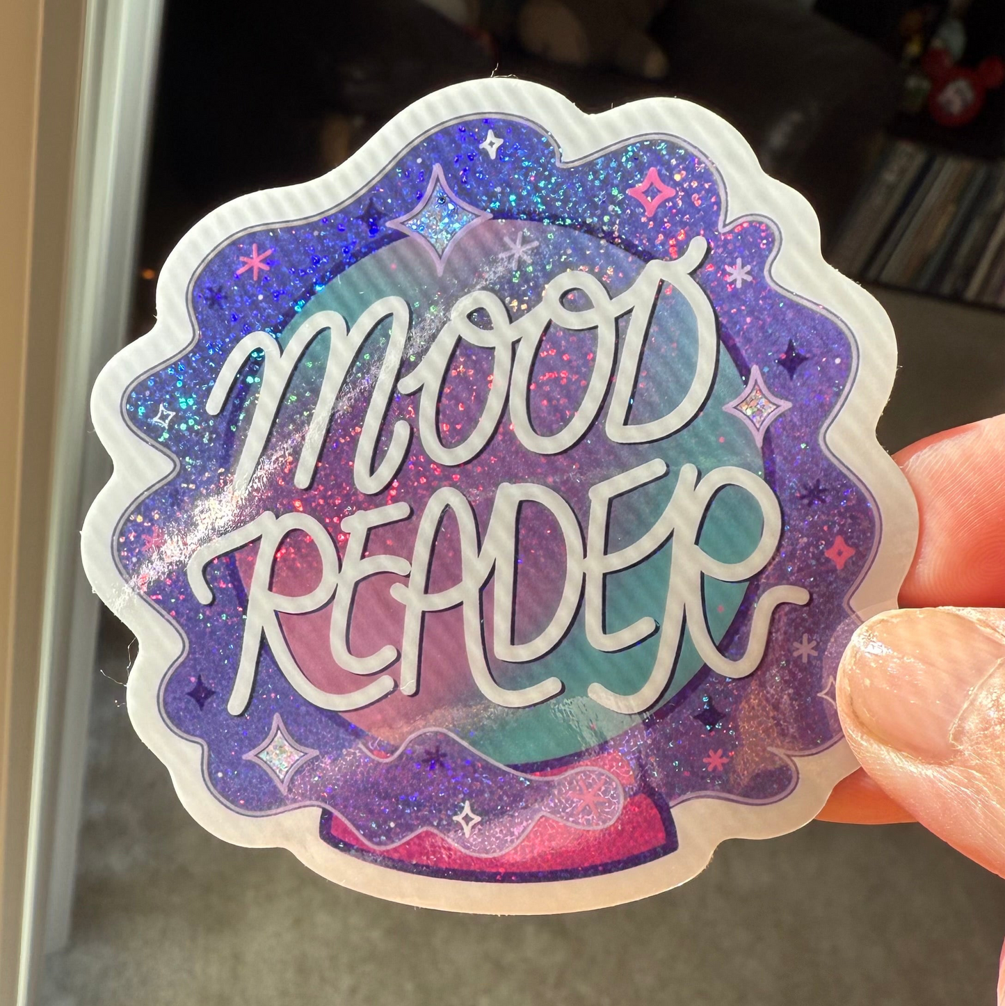 Mood Reader Sticker Holographic Stardust