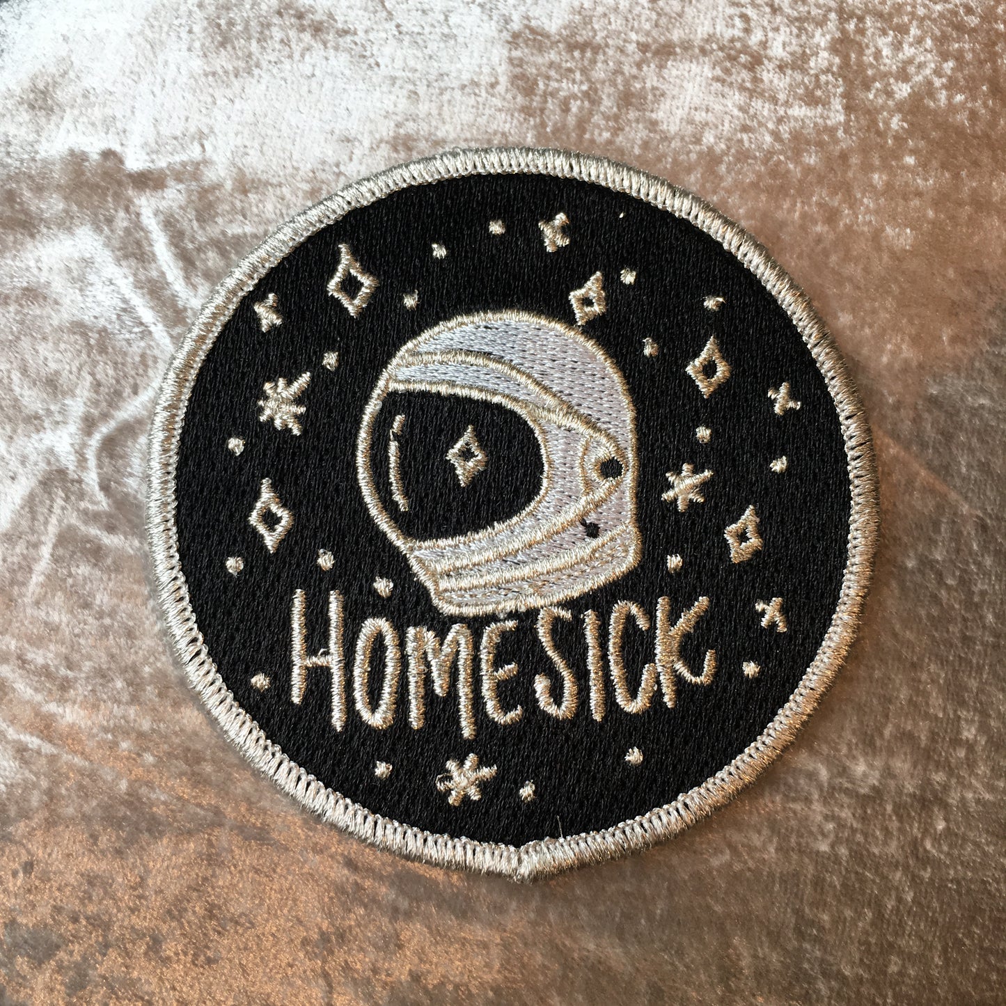 Homesick Embroidered Patch 3.5"