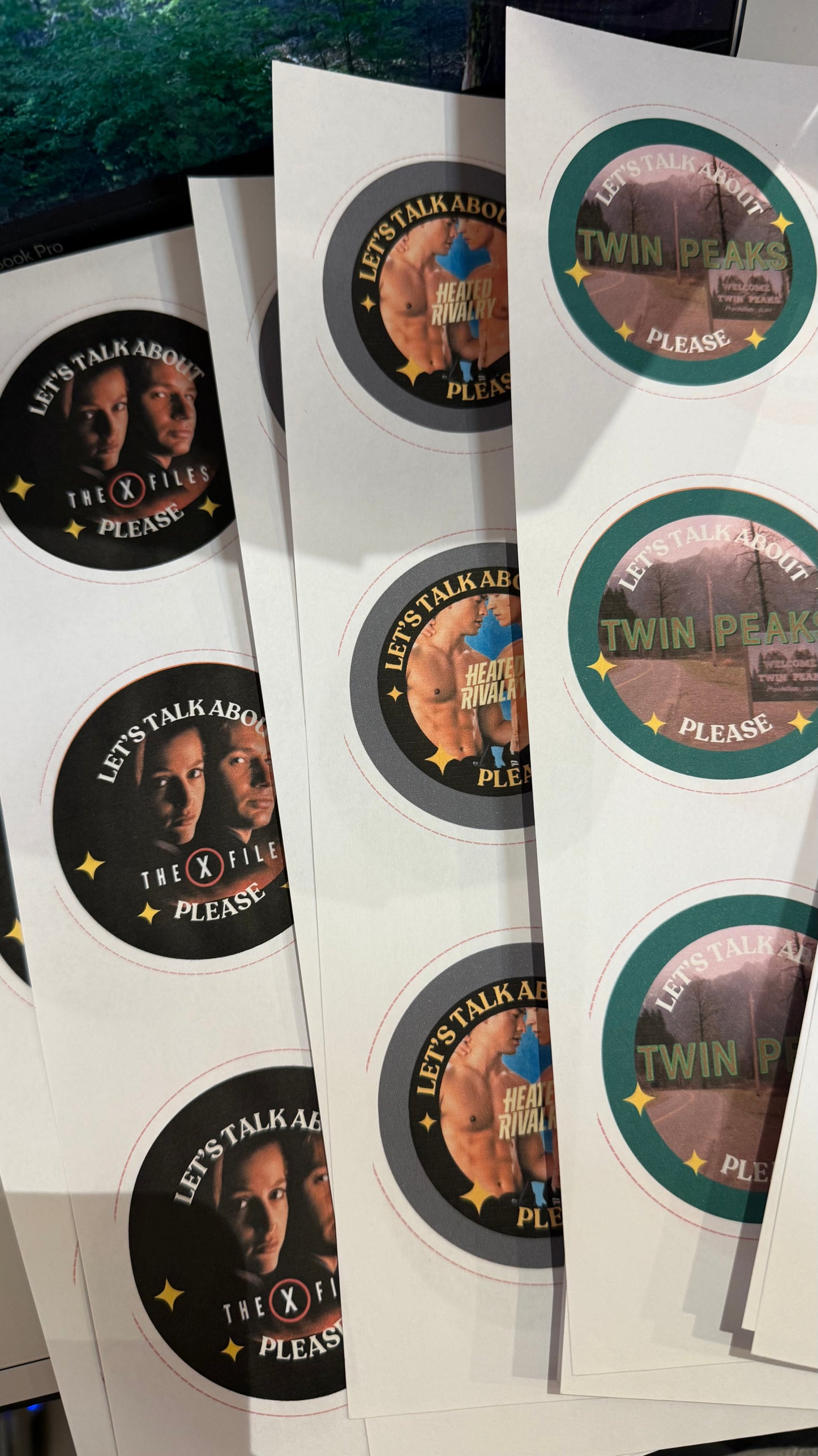 Let’s Talk About the X-Files 2.25" Button