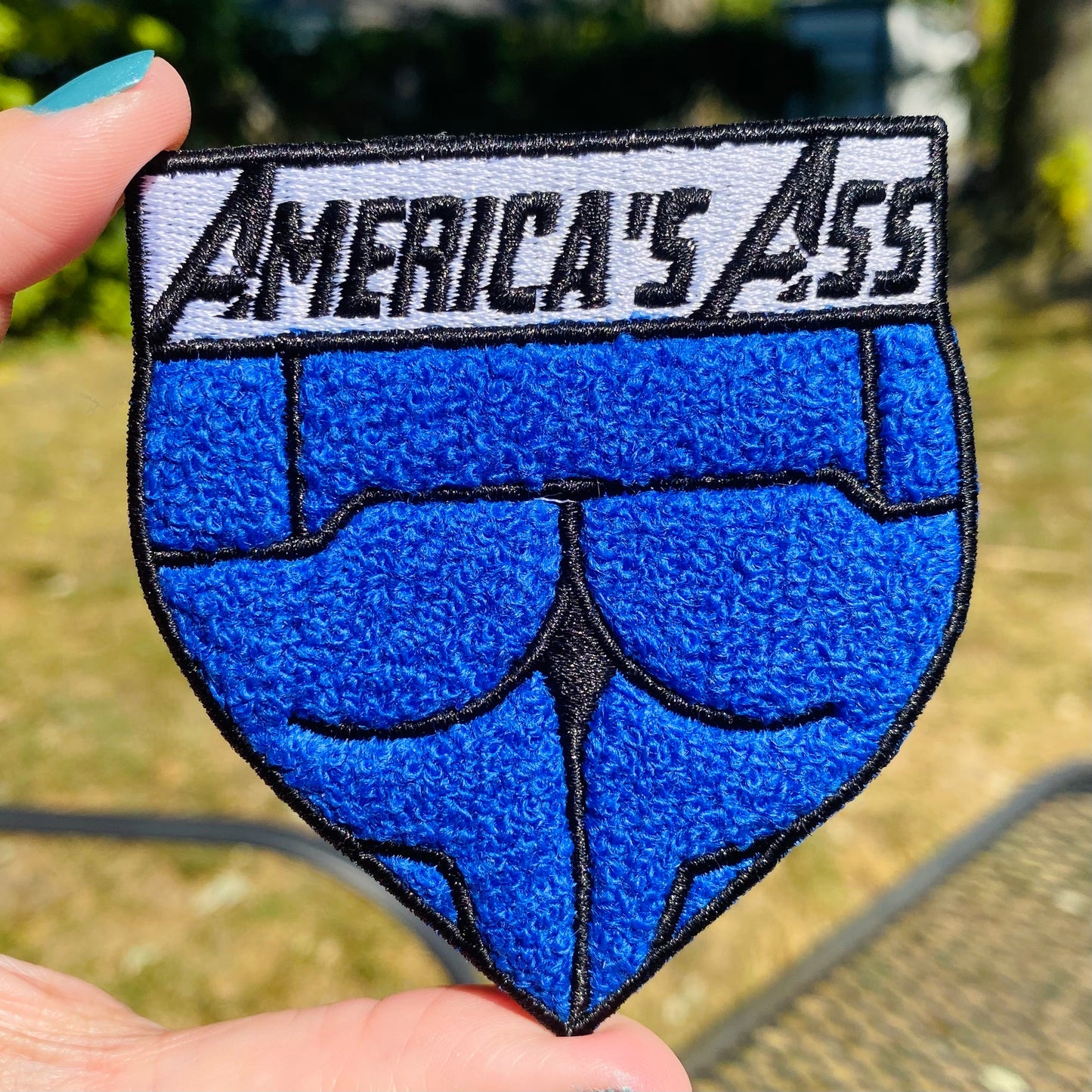 America's Ass - Chenille Patch - Endgame Flair