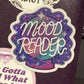 Mood Reader Sticker Holographic Stardust